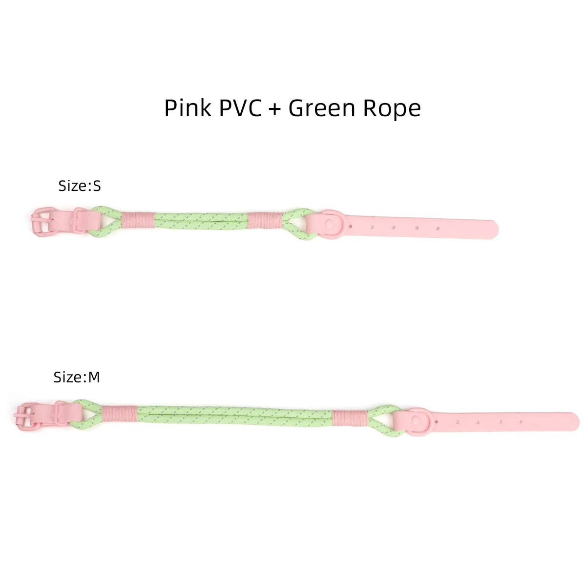 Populärt Justerbart Halsbands- och Koppelset i Reflekterande Nylon – Hundpromenad i Somrig Design