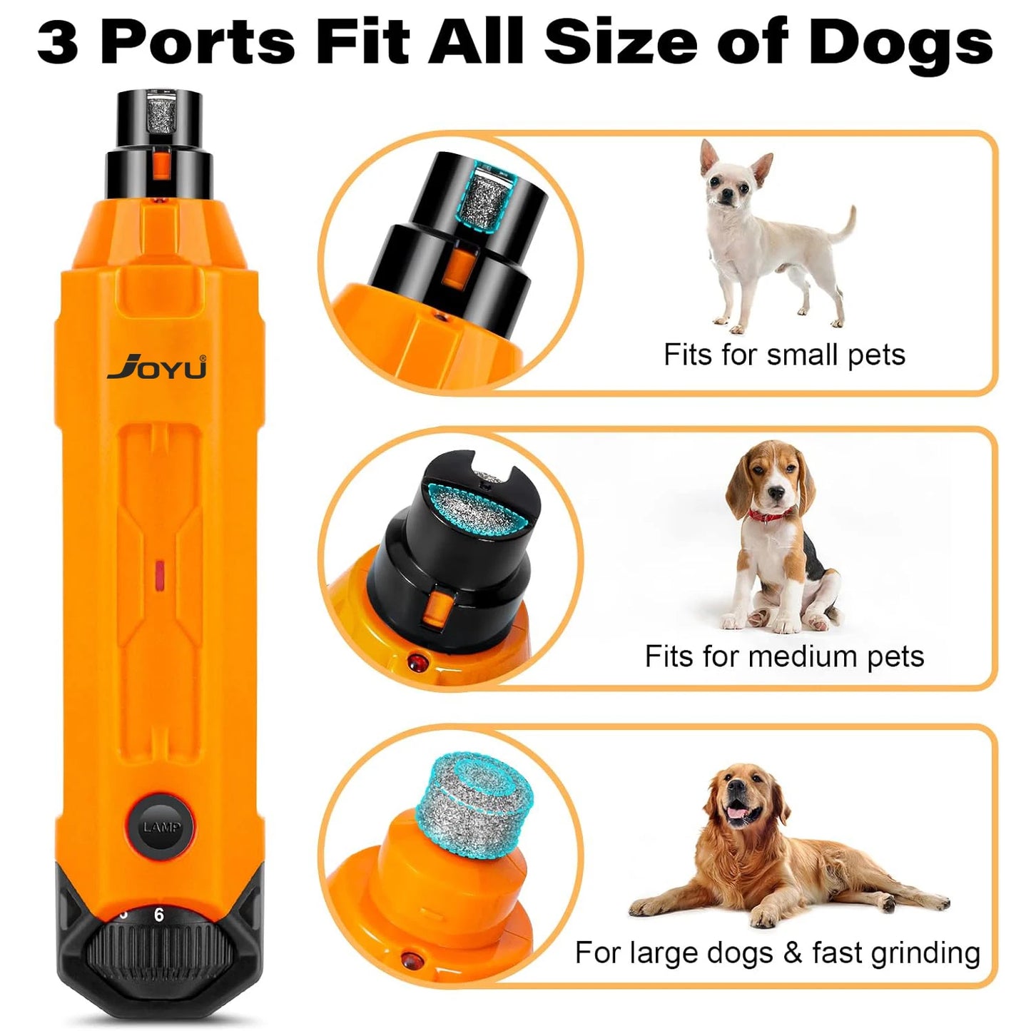 Elektrisk Hundkloslip med Usb-laddning – Tyst, Kraftfull och Exakt med Led-ljus