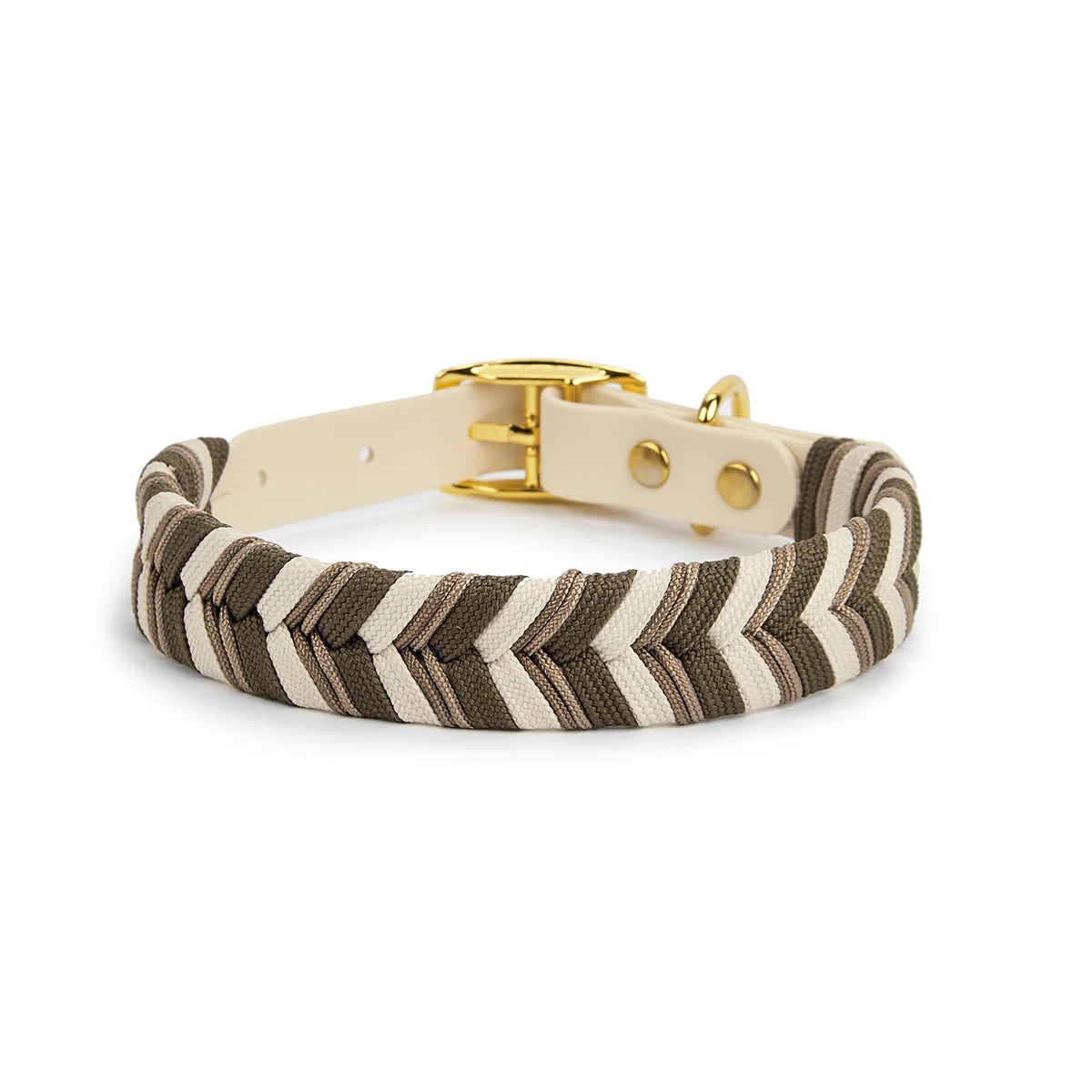 Exklusivt Handvävt Hundhalsband – Färgstark, Stilren & Justerbar Design