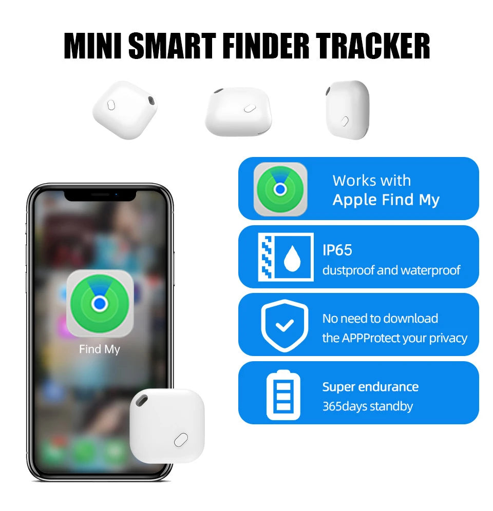 Bluetooth-GPS För Hundar Och Katter – Kompatibel Med Apple Find My