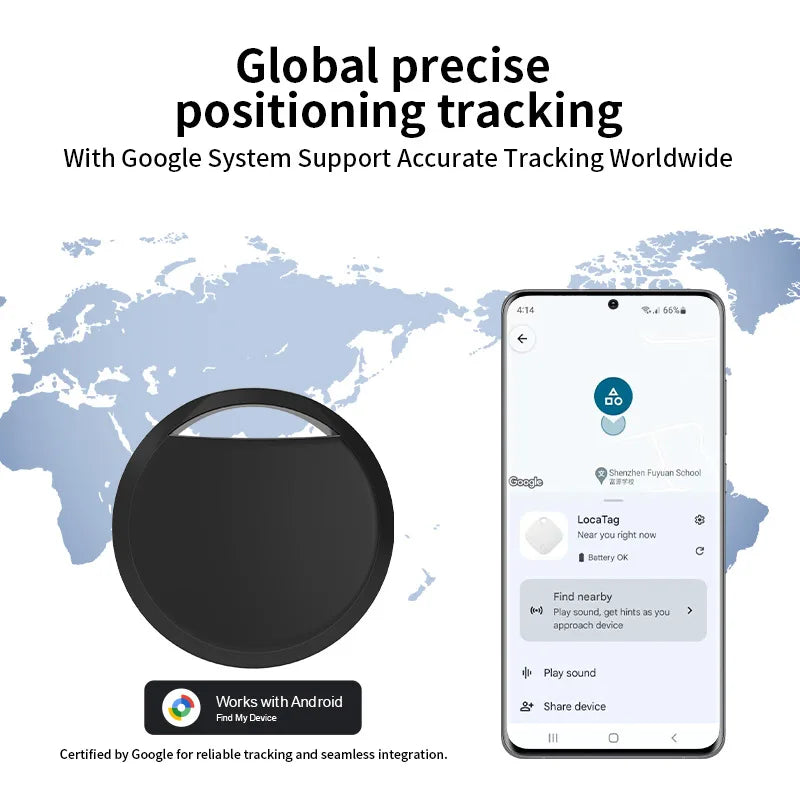 Smart GPS-spårare för Android – Bluetooth & Google Find My Device