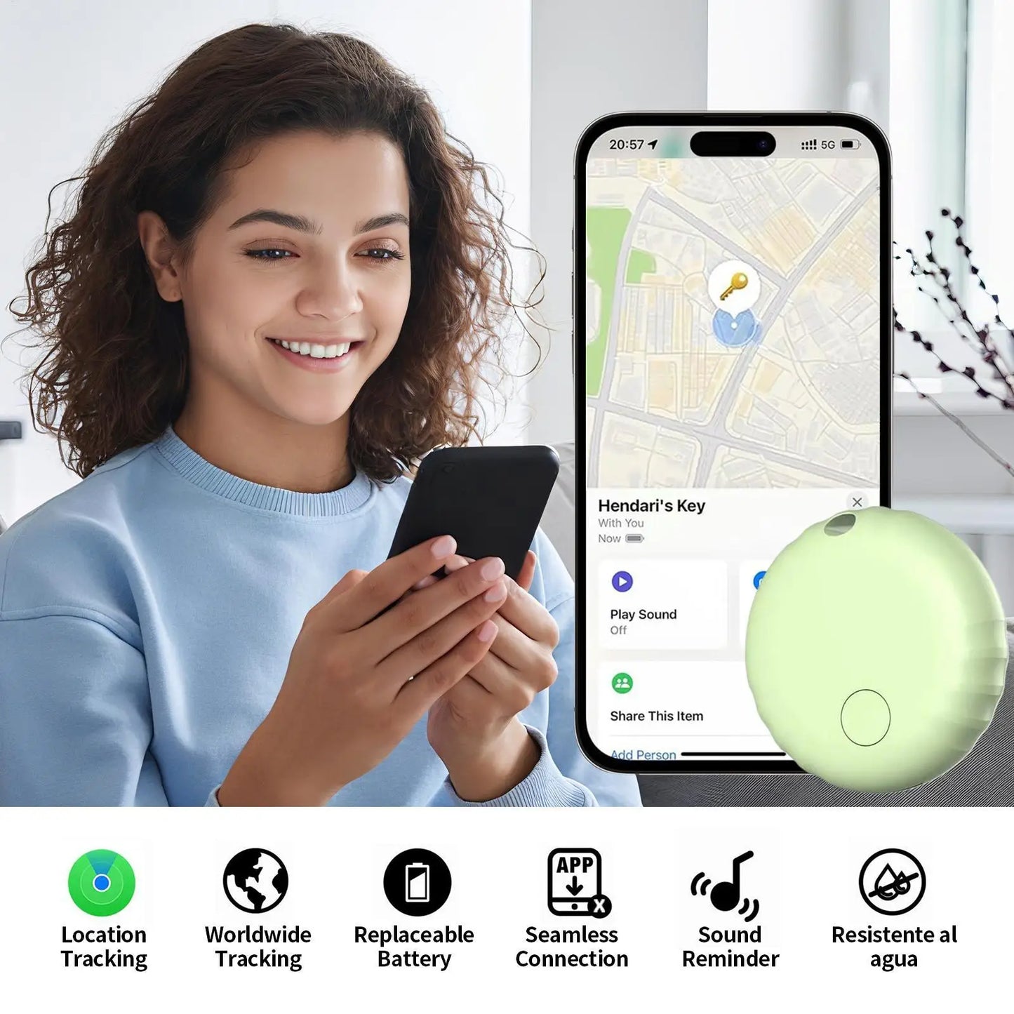 Smart GPS-tracker för Hund och Katt – Ljudsignal, Vattentät och Global Räckvidd