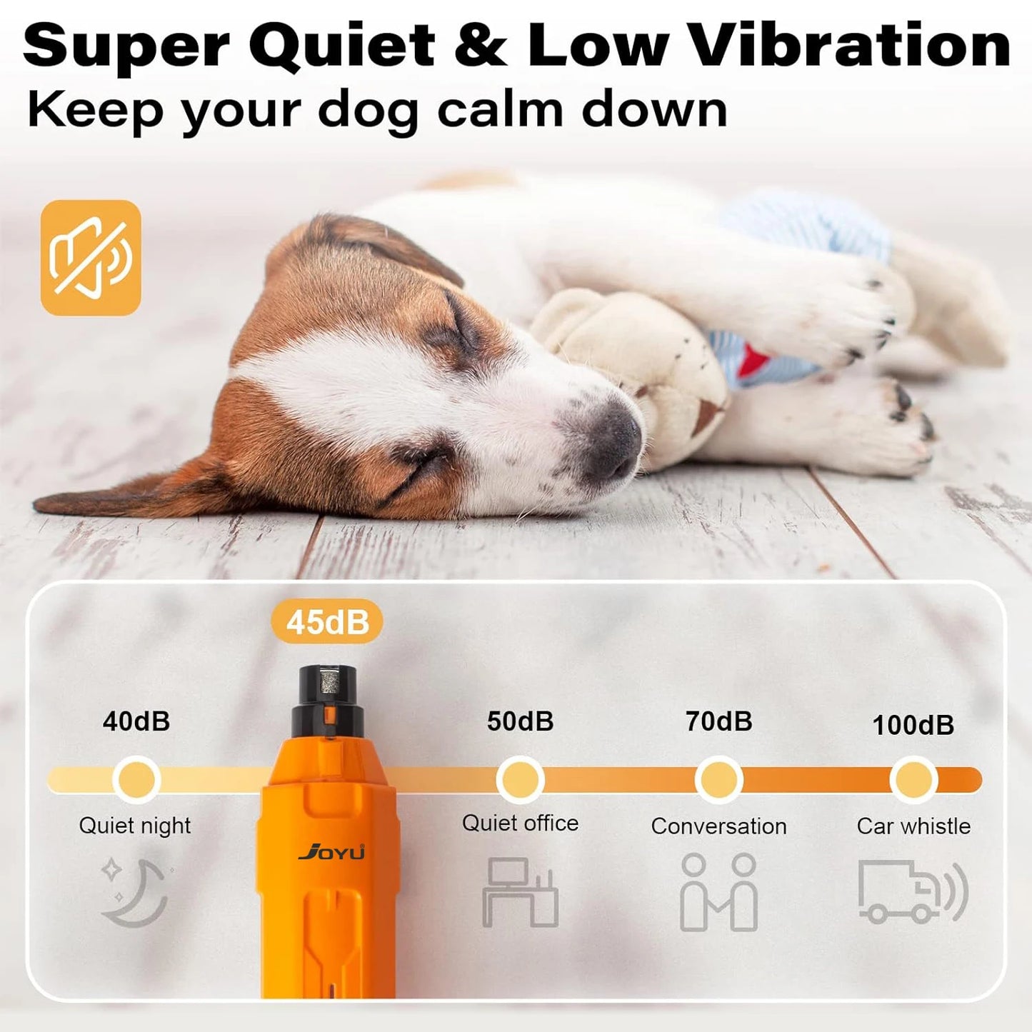 Elektrisk Hundkloslip med Usb-laddning – Tyst, Kraftfull och Exakt med Led-ljus