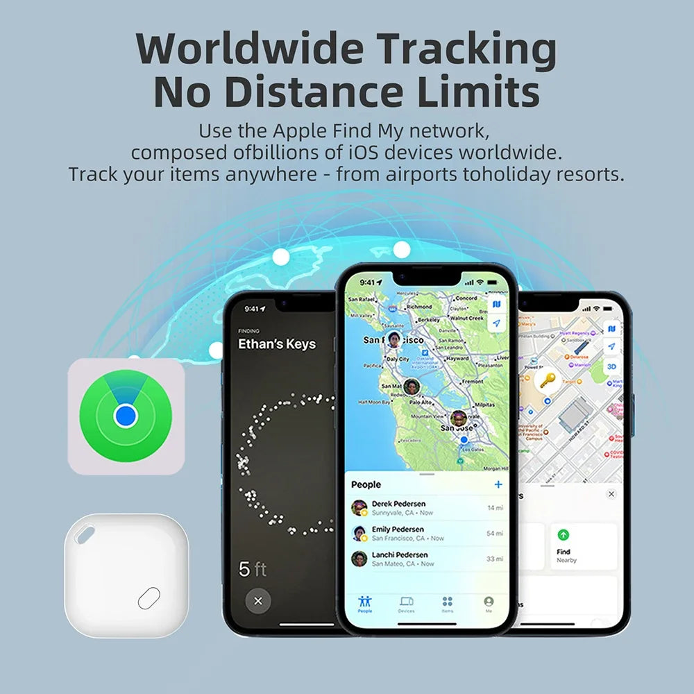 Bluetooth-GPS För Hundar Och Katter – Kompatibel Med Apple Find My