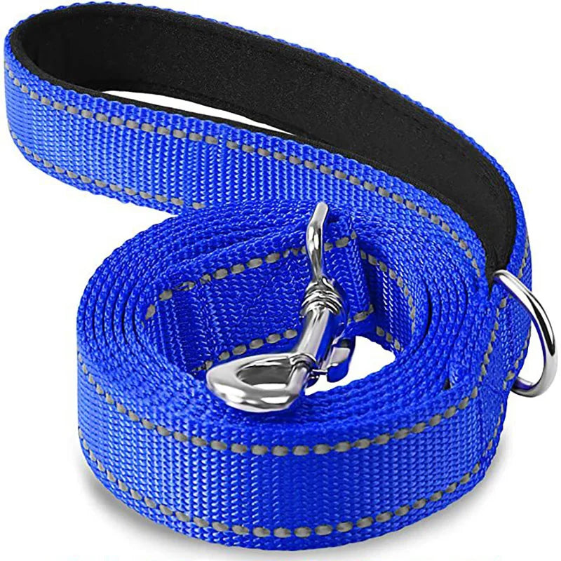 Reflekterande Koppel för Hund & Katt – Slitstarkt Polyester för Promenad & Träning