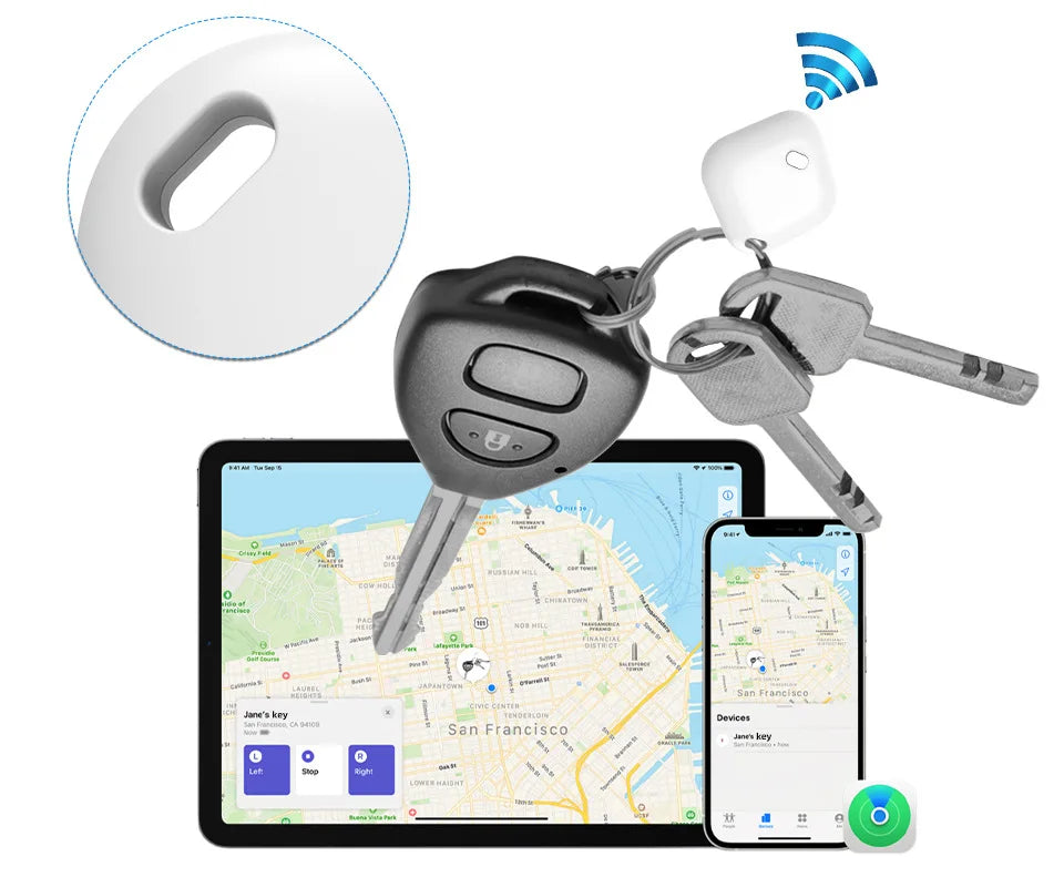 Bluetooth-GPS För Hundar Och Katter – Kompatibel Med Apple Find My