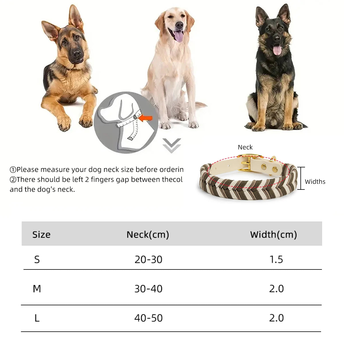 Exklusivt Handvävt Hundhalsband – Färgstark, Stilren & Justerbar Design