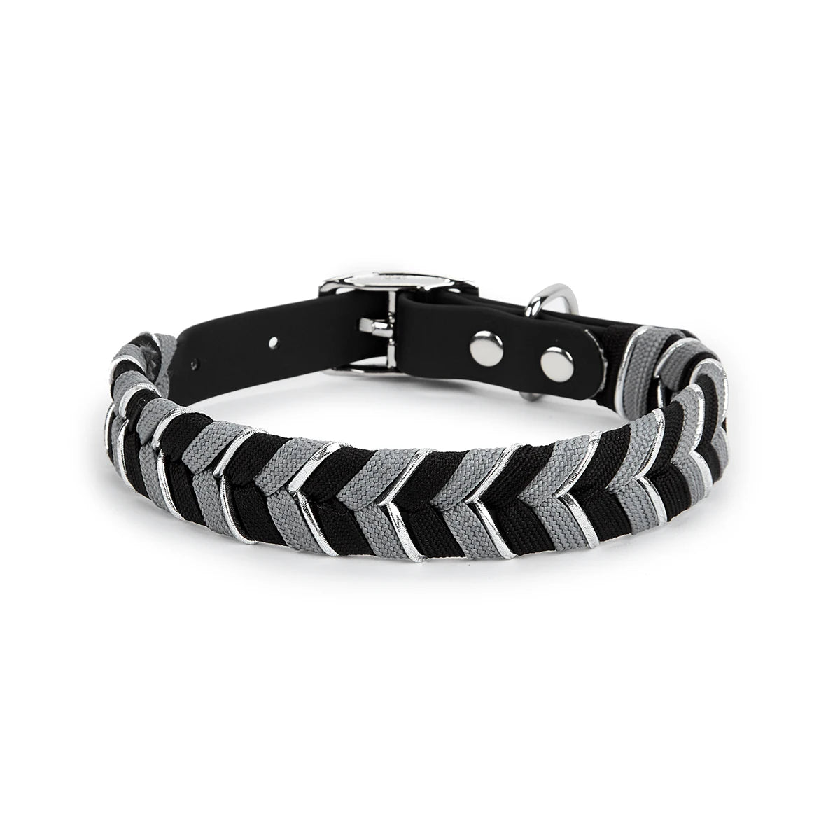 Exklusivt Handvävt Hundhalsband – Färgstark, Stilren & Justerbar Design