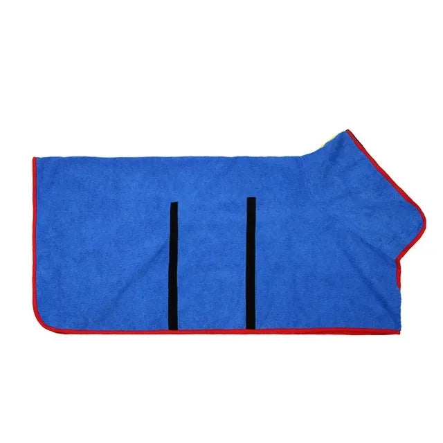 Hundbadrock av Microfiber för Små till Stora Hundar
