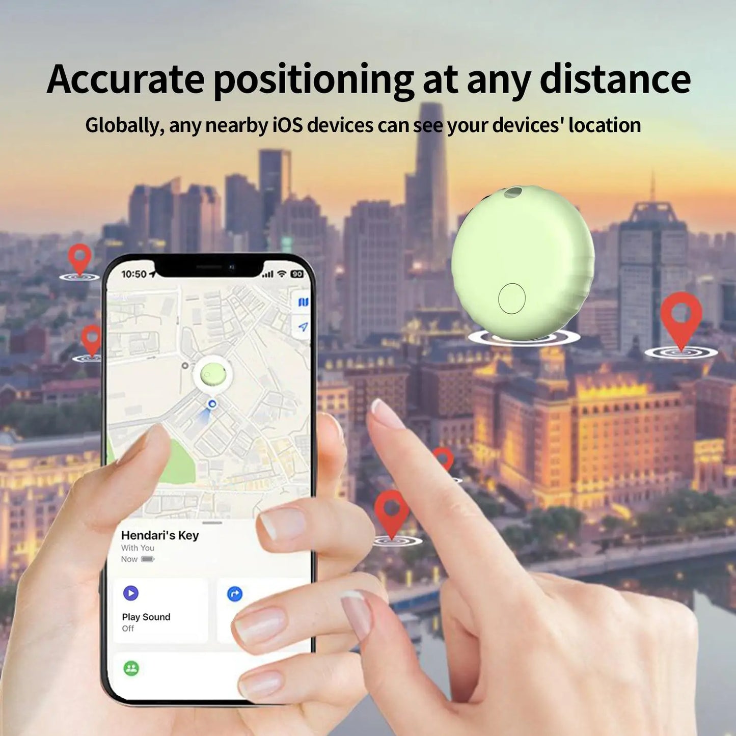 Smart GPS-tracker för Hund och Katt – Ljudsignal, Vattentät och Global Räckvidd