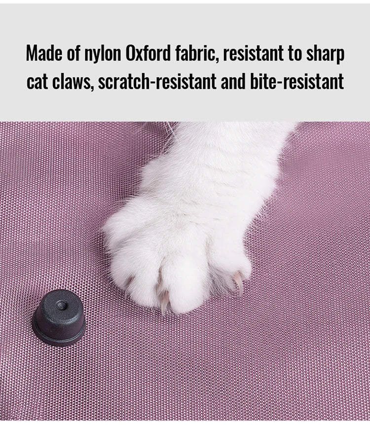 Bärväska för Hund och Katt – Vikbar och Bekväm Transportväska i Miljövänlig Nylon Oxford