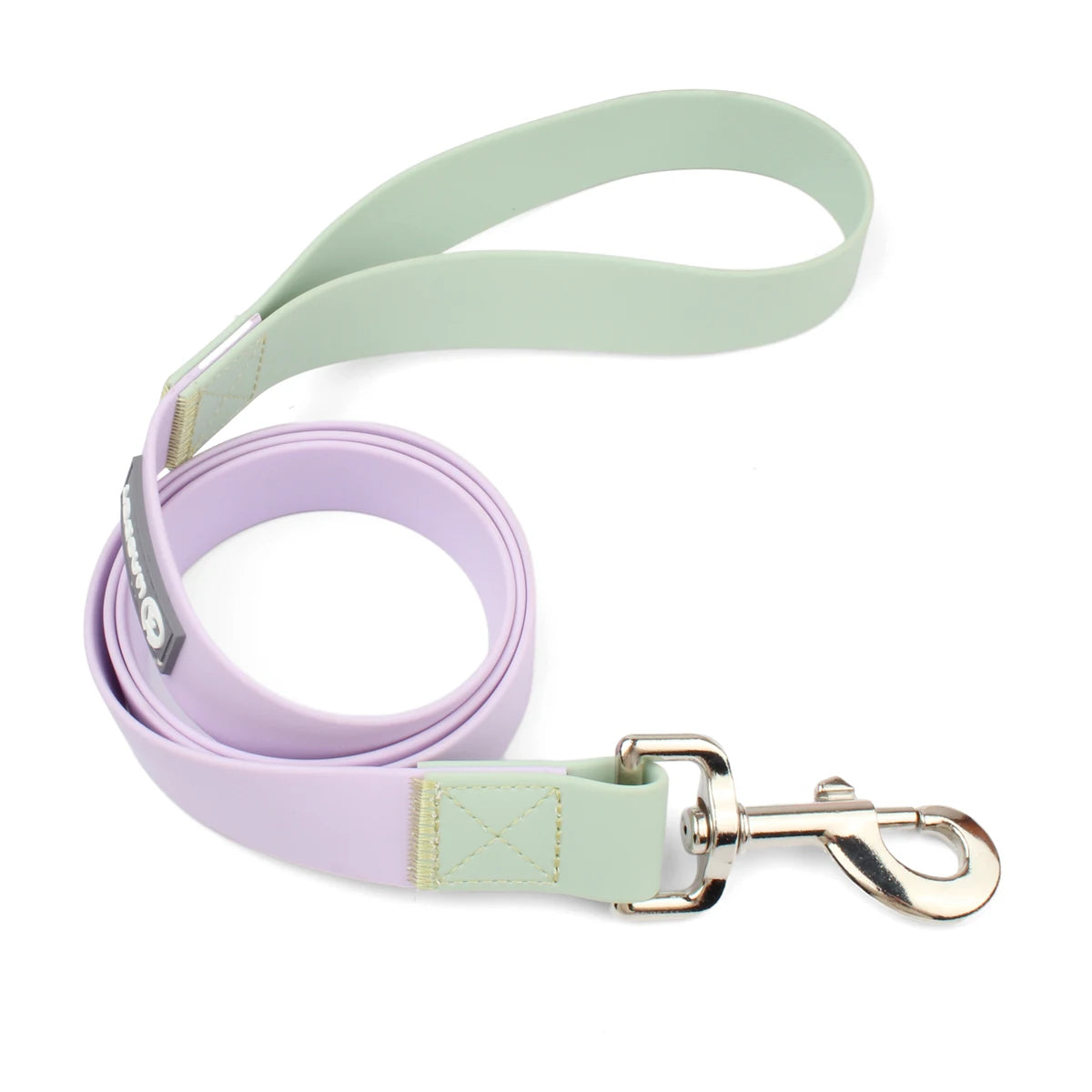 Vattentätt Hundhalsband i PVC – Träningshalsband med P-kedja och Dubbla D-ringar