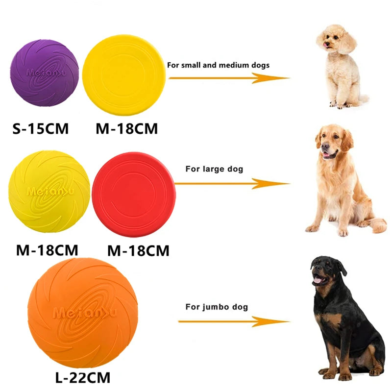 Interaktiv Hundfrisbee – Slitstark Flygande Leksak för Aktiva Hundar