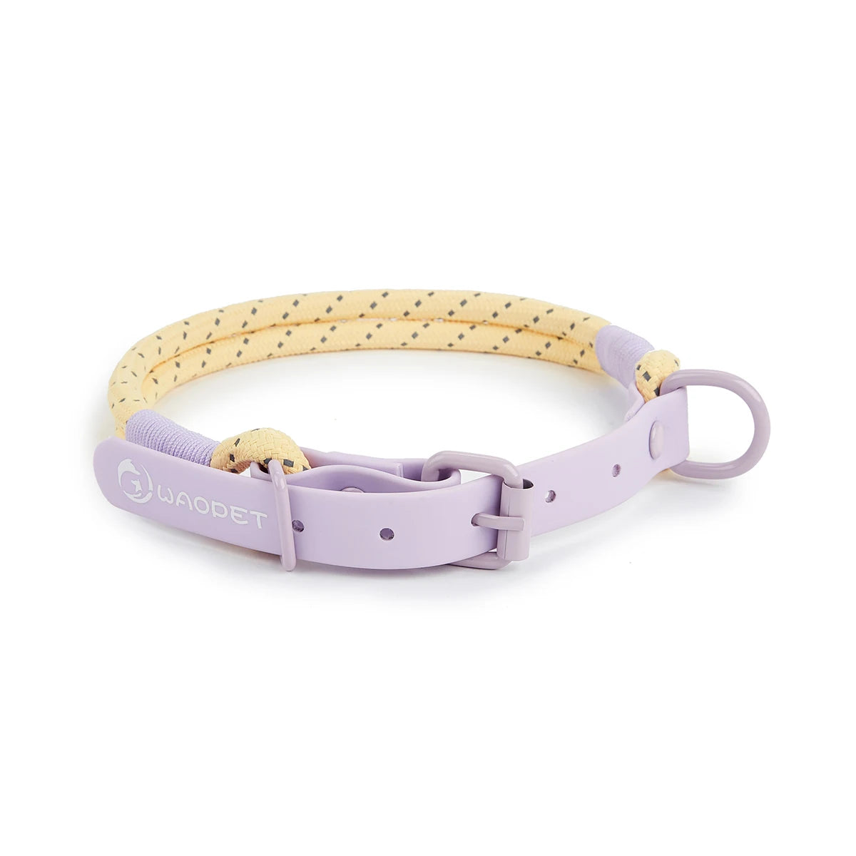 Snyggt och Vattentåligt Hundhalsband i Candy-Stil – Reflekterande och Handgjort