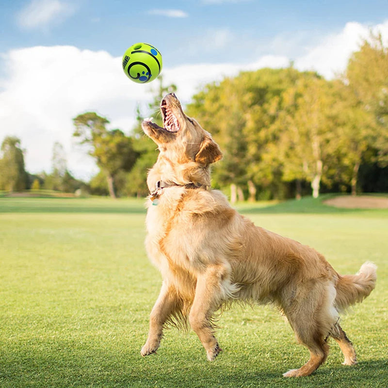 Interaktiv Leksaksboll för Hund – Med Roliga Ljud vid Rörelse