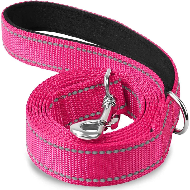 Reflekterande Koppel för Hund & Katt – Slitstarkt Polyester för Promenad & Träning