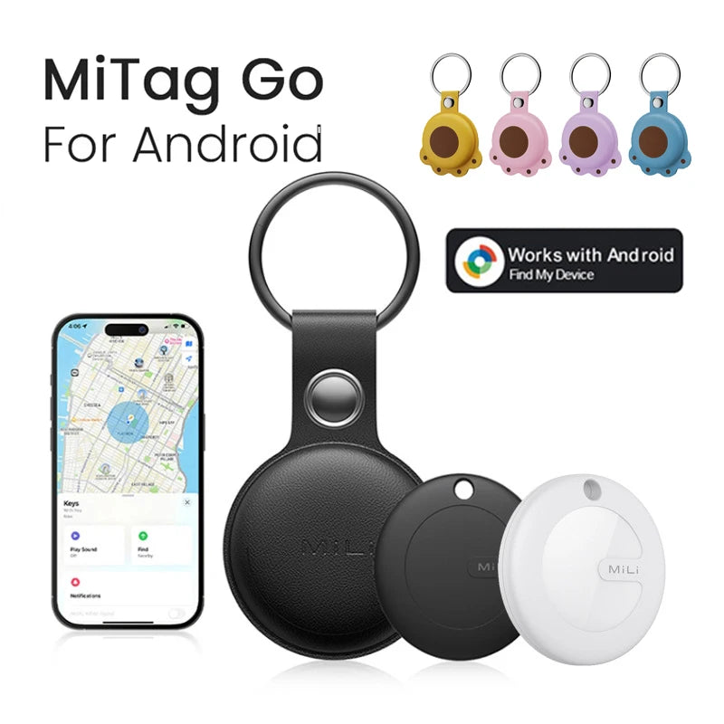 Smart Bluetooth-Tracker för Hund och Katt – Google Find My, GPS och Vattentät