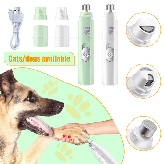 Elektrisk Hundkloslip med Usb-laddning – Tyst med Led-ljus och 2 Hastigheter