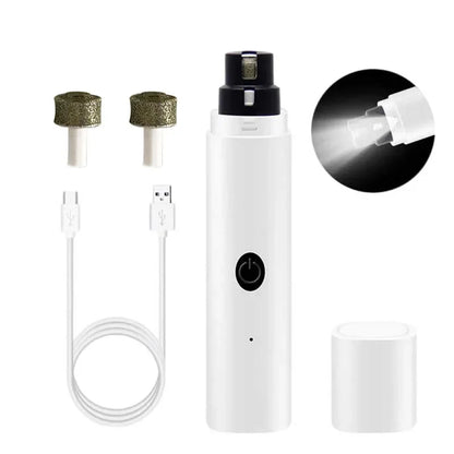 Elektrisk Kloslip med LED & USB – Tyst och Säker för Hund & Katt