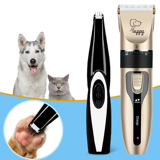 Tystgående Klippmaskin för Hund & Katt – Professionell & Trådlös Pälsvård Hemm