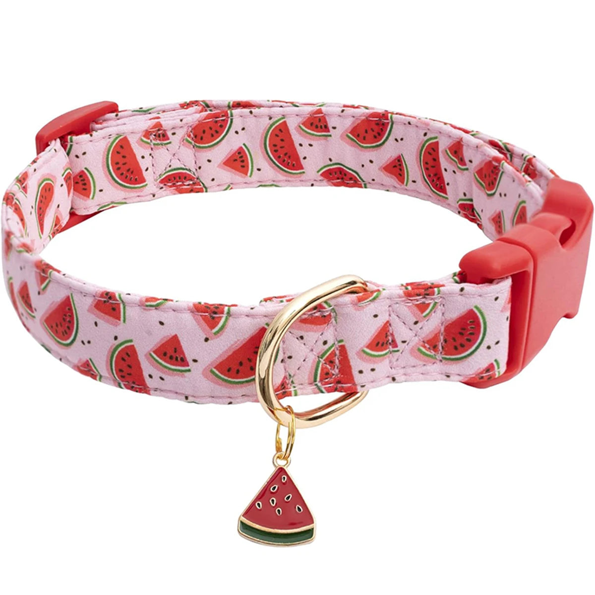 Lekfullt Halsband med Fruktmotiv – För Hundar och Katter