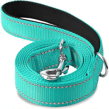 Reflekterande Koppel för Hund & Katt – Slitstarkt Polyester för Promenad & Träning