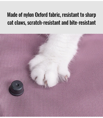Bärväska för Hund och Katt – Vikbar och Bekväm Transportväska i Miljövänlig Nylon Oxford