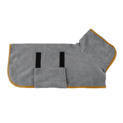 Hundbadrock av Microfiber för Små till Stora Hundar