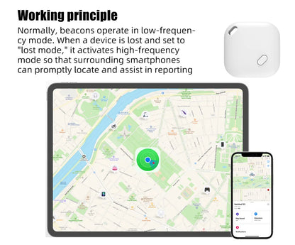 Bluetooth-GPS För Hundar Och Katter – Kompatibel Med Apple Find My